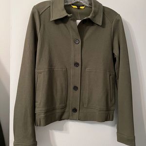 Banana republic, olive green bombers jacket